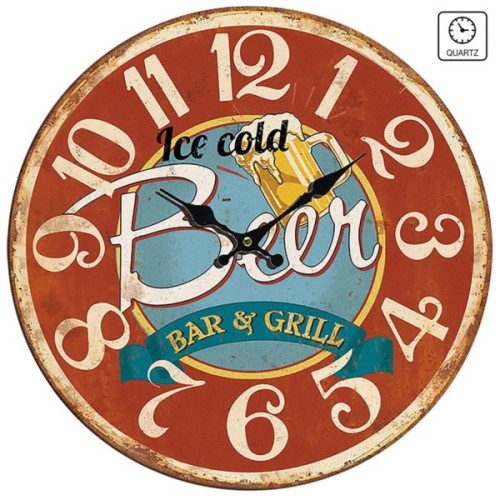 Настінний годинник Technoline 596831 Beer (DAS301805)