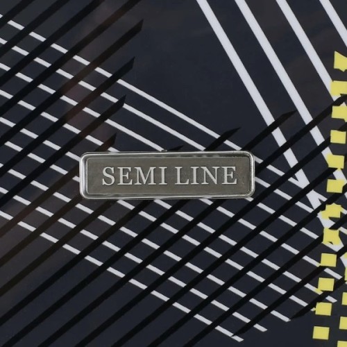 Валіза Semi Line Pattern 24" M Back (T5651-2)
