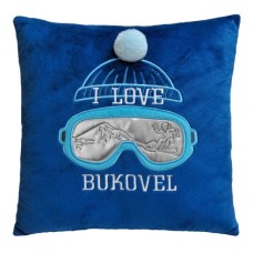 М'яка іграшка Tigres Подушка I love Bukovel (ПД-0480)