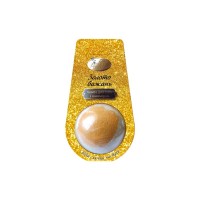 Бомбочка для ванни AquaShine Bath Sweets Золото бажань з шимером 140 г (4820240940654)
