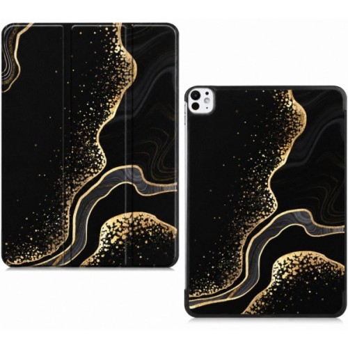Чохол до планшета BeCover Smart Case Apple iPad Pro 11" M5 2025 Black Abstraction (715971)