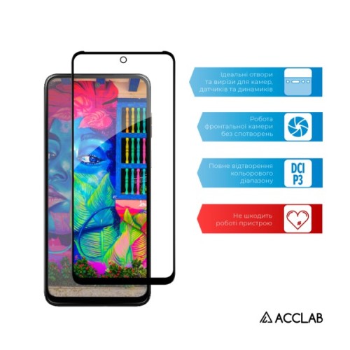 Скло захисне ACCLAB Full Glue ESD HMD Pulse Black (1283126624100)