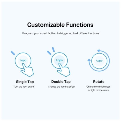 Розумна кнопка TP-Link Tapo S200B 868Mhz / 922MHz (TAPO-S200B)