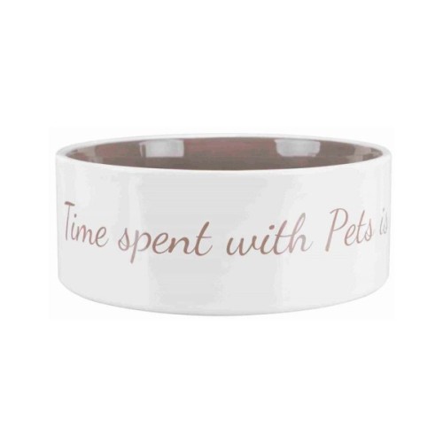 Посуд для собак Trixie Pet's Home 300 мл/12 см (бежевий) (4011905250533)