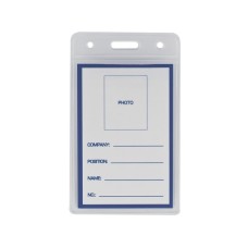 Бейдж Buromax вертикальний, 65 х 109 мм (BM.5403)