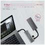 Концентратор AXAGON USB-C to 2xUSB-A + 2xUSB-C + HDMI 0.13m gray (HMC-5G2)