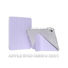 Чохол до планшета BeCover Ultra Slim Origami Transparent Apple iPad Mini 6 2021 Purple (712933)