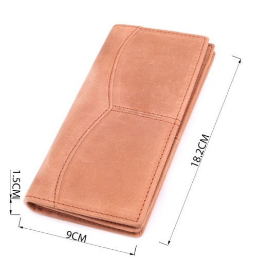 Гаманець Vintage Унісекс у вінтажній натуральній шкірі Рудий (22853)