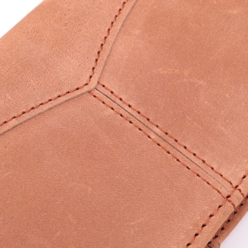 Гаманець Vintage Унісекс у вінтажній натуральній шкірі Рудий (22853)