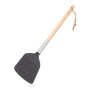 Лопатка кухонна Ardesto Midori, 34.8см, нейлон, дерево, нержавіюча сталь, чорний (AR1301BP)