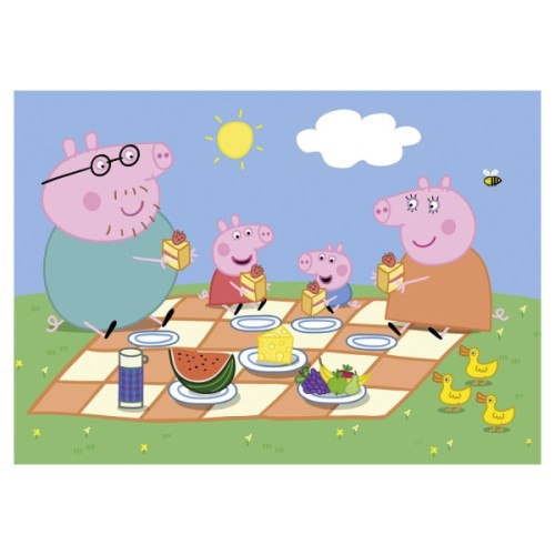 Пазл Clementoni 2 в 1 Peppa Pig, 2 по 60 елементів (24793)