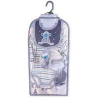 Набір дитячого одягу Luvena Fortuna для хлопчиків подарунковий 7 предметів (H9583.0-3)