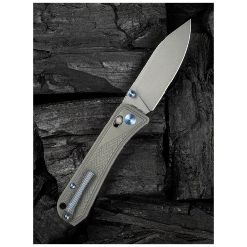 Ніж Weknife Bougie Banter, Stonewash, титан (WE24009-2)