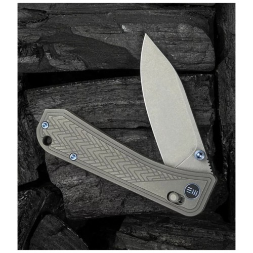 Ніж Weknife Bougie Banter, Stonewash, титан (WE24009-2)