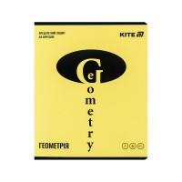 Зошит Kite предметний Bright 48 аркуші, клітинка, геометрія (K25-240-11)