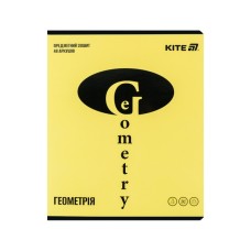 Зошит Kite предметний Bright 48 аркуші, клітинка, геометрія (K25-240-11)