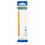 Олівець графітний Buromax Professional 3H без гумки Жовтий (BM.8547-12)