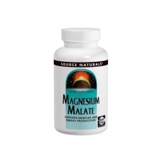 Мінерали Source Naturals Магній + Яблучна Кислота 625мг, 100 капсул (SN1599)