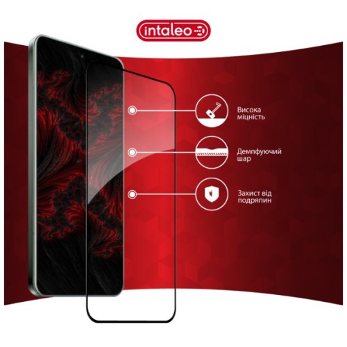 Скло захисне Intaleo Full Glue ESD Xiaomi Redmi Note 15 Pro Black (1283126627255)