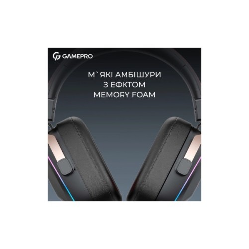 Навушники GamePro Asgard Valkyria RGB Tri-Mod (HSW249B)