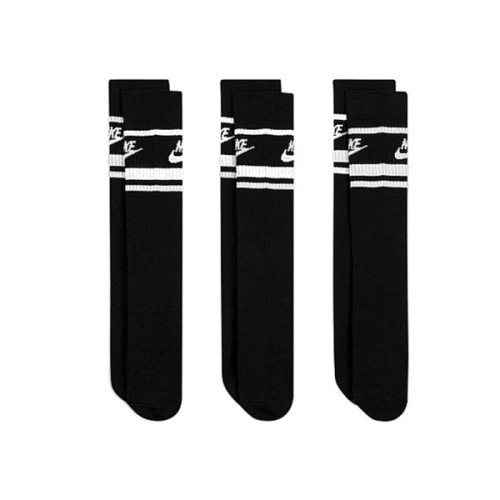 Шкарпетки Nike U NK NSW EVERYDAY ESSENTIAL CR 3PR DX5089-010 42-46 3 пари Чорні (196148786149)