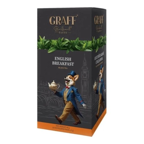 Чай Graff English Breakfast 20х2 г (4820279610139)