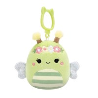 Брелок Squishmallows на кліпсі – Бджілка Сібіл 9 см (SQCP00460)