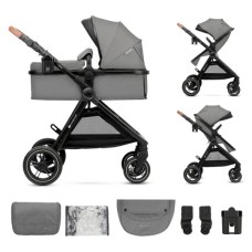 Коляска Kinderkraft 2 в 1 Esme Grey (KSESME00GRY2000) (5902533929658)