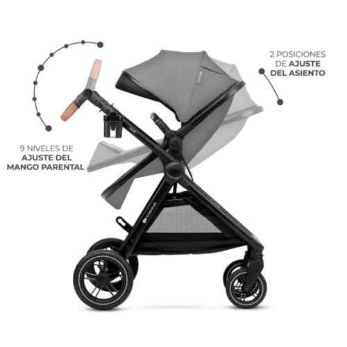 Коляска Kinderkraft 2 в 1 Esme Grey (KSESME00GRY2000) (5902533929658)