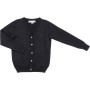 Кофта дитяча Breeze в'язана на гудзиками (V-1306-158G-black)