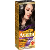 Фарба для волосся Acme Color Avena Rich Color Стійка 142 - Чорний шоколад (4823115502674)