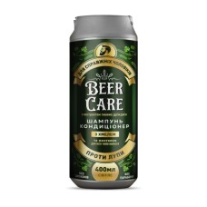 Шампунь Beer Care З хмелем та ментолом Проти лупи 400 мл (4820164641965)