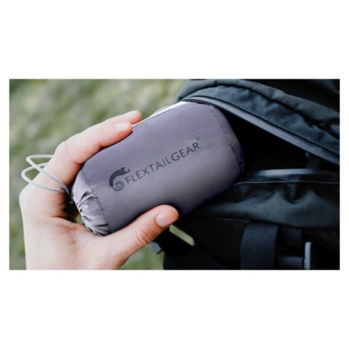 Туристична подушка Flextail анатомічна Zero Pillow сіра (6971670131032)