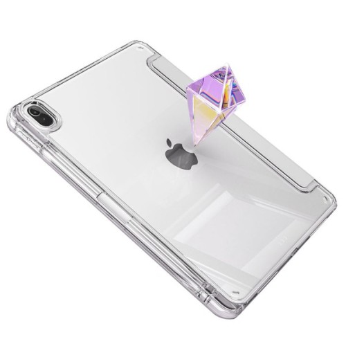 Чохол до планшета BeCover Ultra Slim Origami Transparent Apple iPad 10.9" 2022/24/11" 2025 Gray (712939)