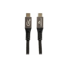 Дата кабель USB-C to USB-C 1.0m USB4 240W 16K60Hz braided Cablexpert (CCBP-USB4.2-CMCM240-1M)