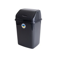 Контейнер для сміття Алеана Граніт 18 л (алн 122065/граніт)