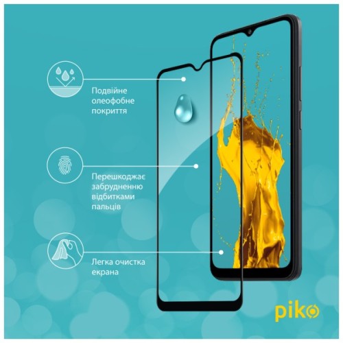 Скло захисне Piko Full Glue Xiaomi Redmi A2 Black (1283126579998)