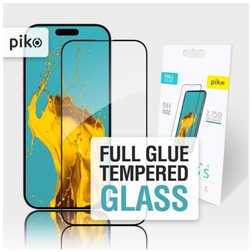 Скло захисне Piko Full Glue ESD Apple iPhone 17 Air Black (1283126626050)