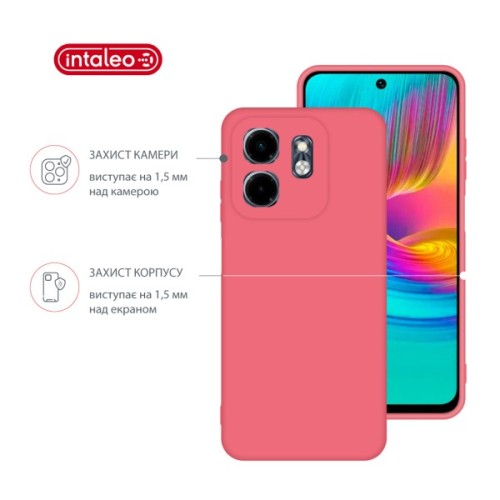 Чохол до мобільного телефона Intaleo Silicone Infinix Smart 9 Pink (1283126599590)