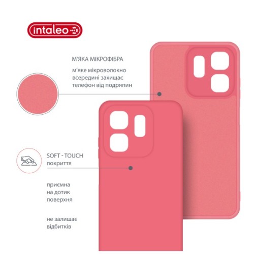 Чохол до мобільного телефона Intaleo Silicone Infinix Smart 9 Pink (1283126599590)