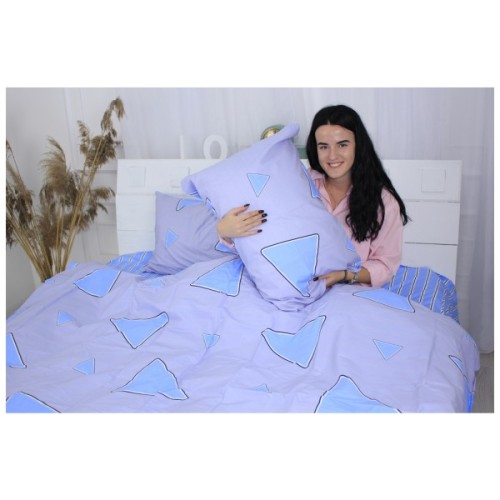 Постільна білизна MirSon Бязь Premium №106 Paula 2 143х210х2 (2200001085930)