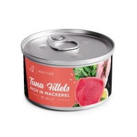 Консерви для котів Savory філе тунця з макреллю в желе 70 г (4820261920970)