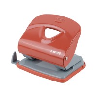 Діркопробивач Axent Exakt-2 металевий, 30арк, Earth colors кораловий (3930-28-A)