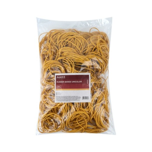 Резинки для грошей Axent Unicolor, 1000 г (D4633)