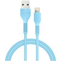 Дата кабель USB 2.0 AM to Lightning 1.2m Blue ACCLAB (1283126518188)
