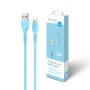 Дата кабель USB 2.0 AM to Lightning 1.2m Blue ACCLAB (1283126518188)