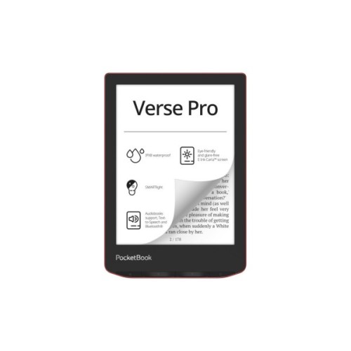 Електронна книга Pocketbook 634 Verse Pro, Passion Red (PB634-3-CIS)