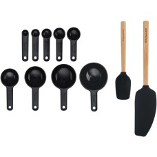 Кухонний набір KitchenAid Classic 11 предметів чорний (KQG492OHOBE)