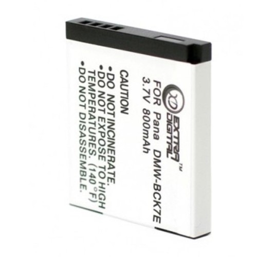 Акумулятор до фото/відео Extradigital Panasonic DMW-BCK7 (DV00DV1347)