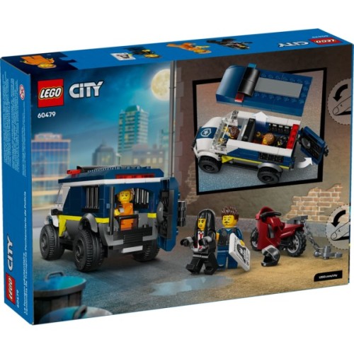 Конструктор LEGO City Поліцейський фургон для перевезення в'язнів (60479)